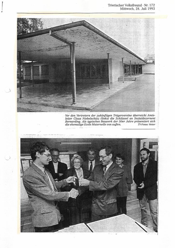 1993-07-28 - Fotos Übergabe Kita